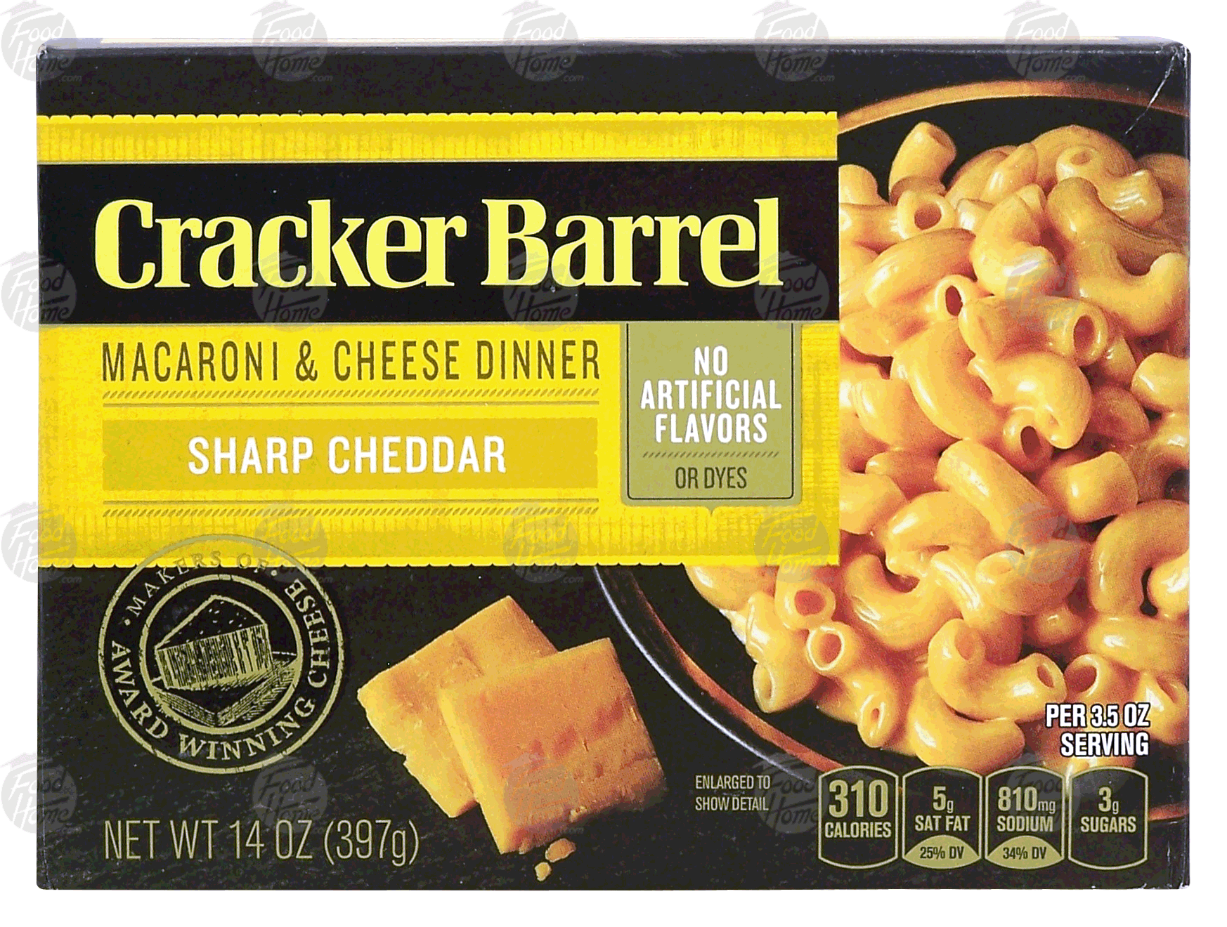 Cracker Barrel  sharp cheddar macaroni & cheese dinner Full-Size Picture